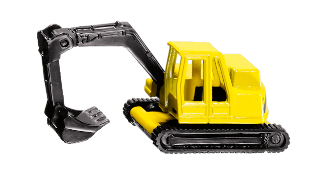 Produktbild 3 för Grävmaskin Pussel & Siku Figur 40 bitar Schmidt