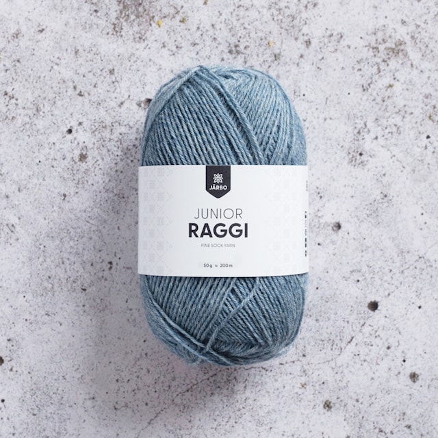 Produktbilde 1 for Junior Raggi Garn Ullmiks 50 g Denim Blue Järbo