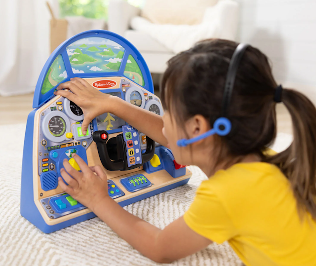 Produktbilde 5 for Jet Pilot interaktivt dashbord Melissa & Doug