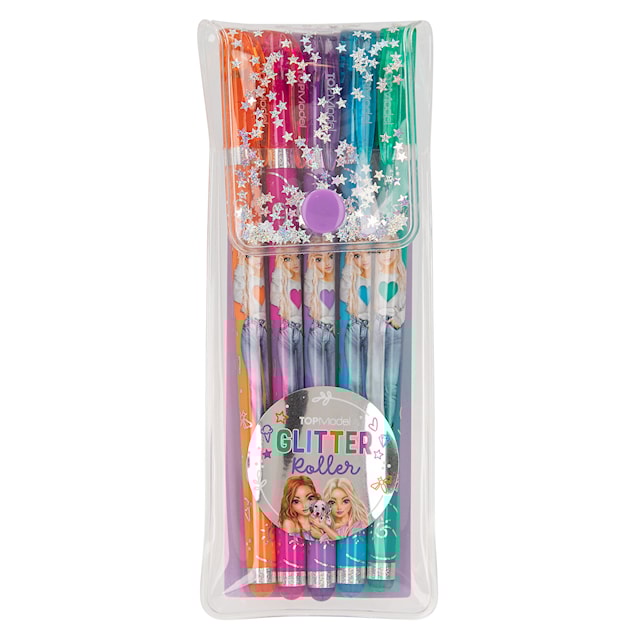 Produktbild 5 för Glittergelpennor 5-pack TOPModel