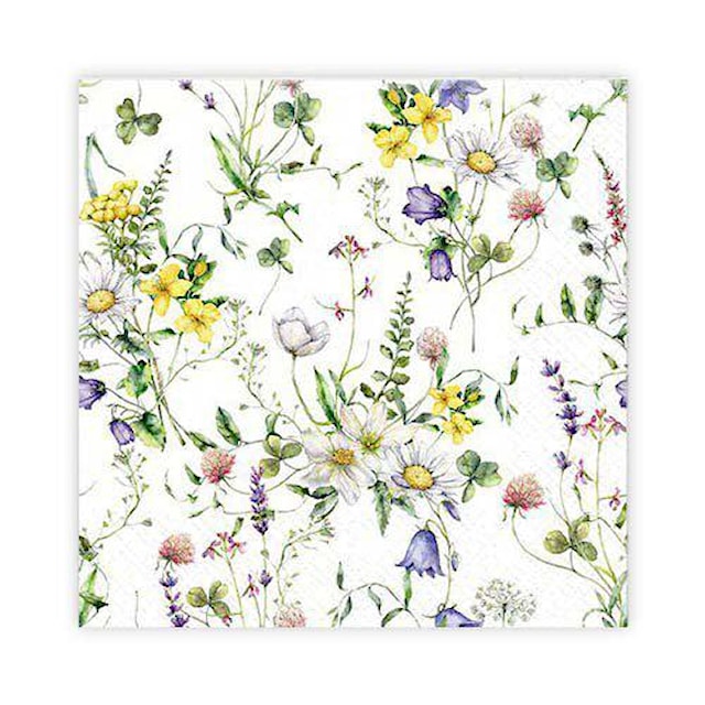 Produktbild 1 för Kaffeservett Ängsblomma 20-pack Gullers