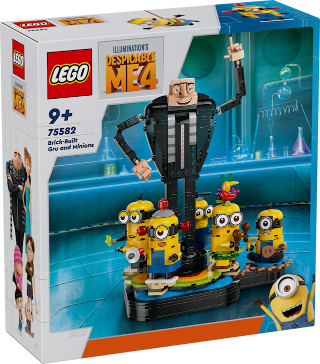 Produktbild 1 för Klossbyggd Gru med minioner LEGO® Despicable Me (75582)