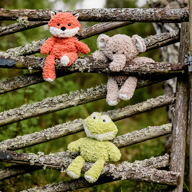 Produktbilde 3 for Retro Pals Kosedyr Elefant 30 cm Teddykompaniet