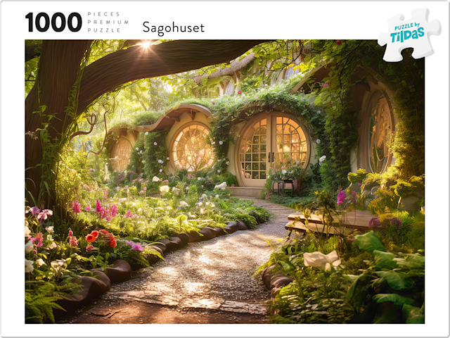 Tuotekuva 2 - Palapelit Fairytale House 1000 palaa, Tildas