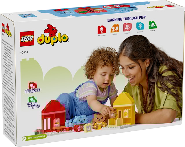 Tuotekuva 3 - Päivätoimet: Ruokailu ja nukkumaanmeno LEGO® DUPLO My First (10414)
