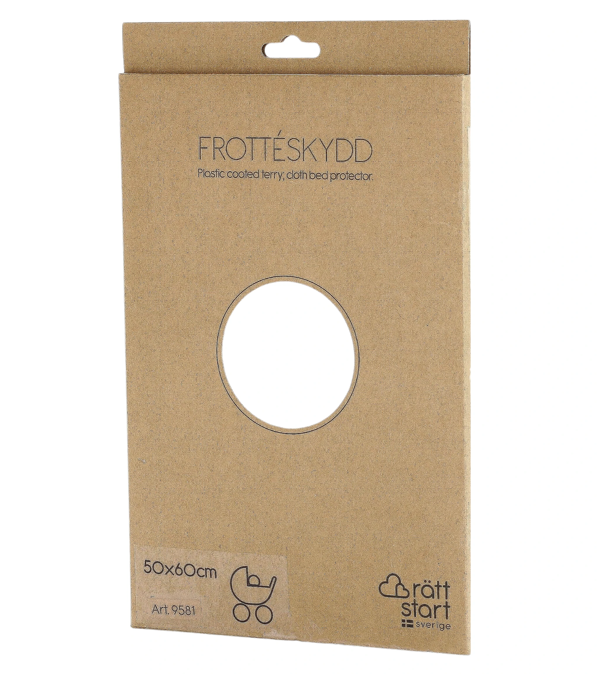 Produktbilde for Madrassbeskytter, Frotté, 60 x 50 cm, Rätt Start