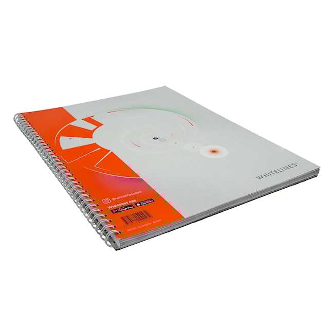 Tuotekuva 5 - Whitelines Revelations Kierrelehtiö A4 Pistesivut