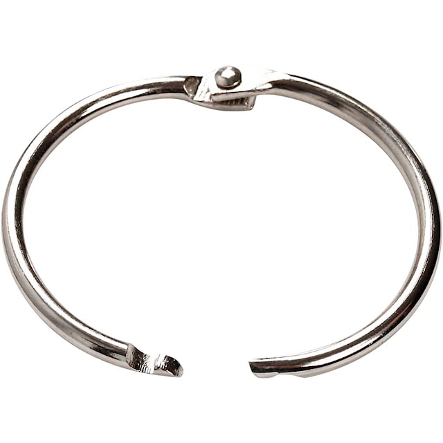 Produktbilde 3 for Bokring, dia. 38 mm, tykkelse 3 mm, 8 stk./ 1 pk.