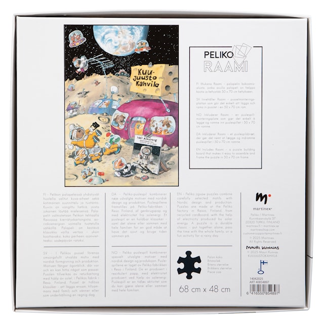 Tuotekuva 2 - Kuutamokahvila Palapeli 1000 Palaa Kunnas