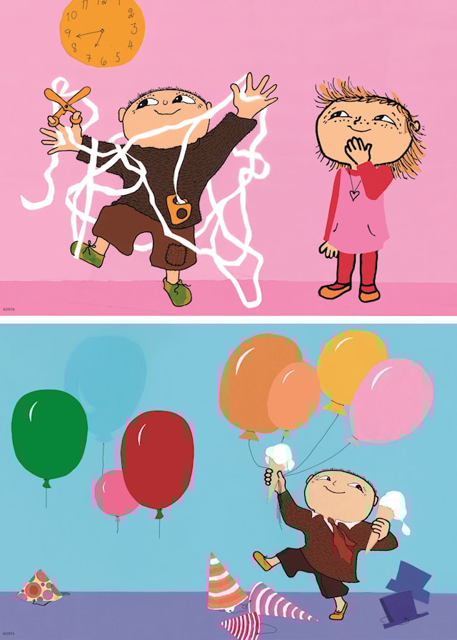 Produktbild 2 för Alfons Aberg Pussel 2x12 Bitar, Ravenburger