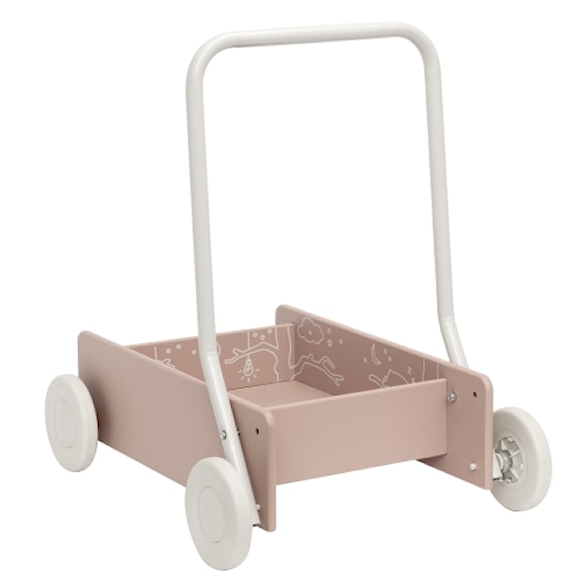 Produktbilde 2 for Lær Å Gå-Vogn Rosa Micki