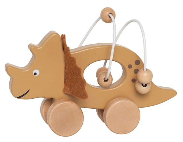 Produktbilde 1 for Rulledyr Dino med Kuleramme Jabadabado