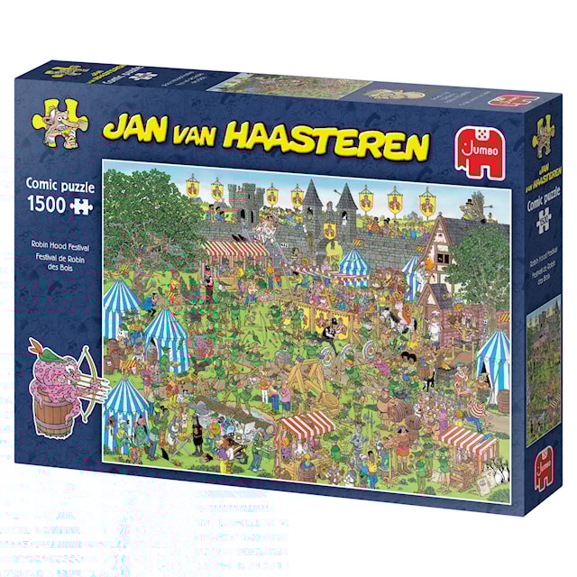 Tuotekuva 4 - Jan Van Haasteren Robin Hood Festival -palapeli 1500 palaa