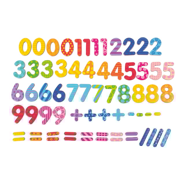 Produktbilde 1 for Magnettall Og Symboler 68 stk Playbox