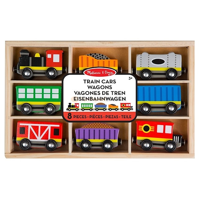 Wooden Train Cars