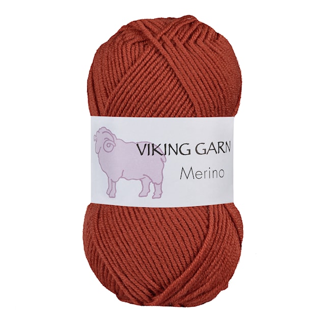 Viking Merino 50 g Brent orange 853 Viking Garn