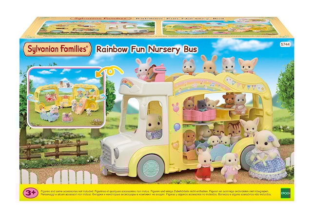 Produktbild 5 för Förskolans Regnbågsbuss  Sylvanian Families