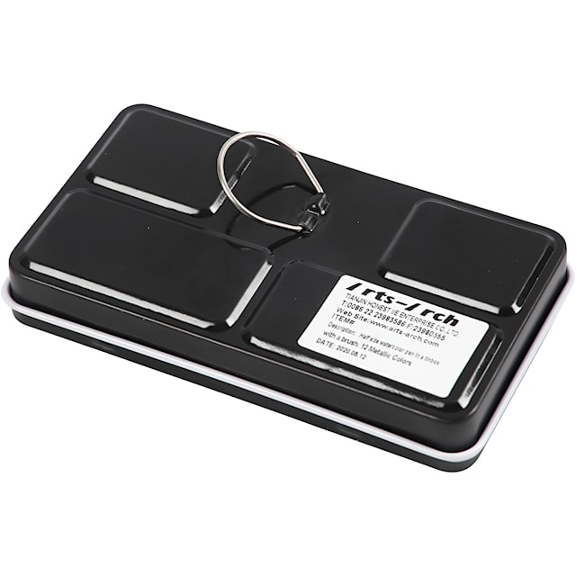 Produktbild 5 för Art Aqua Akvarellfärger i Metallic 12 stycken