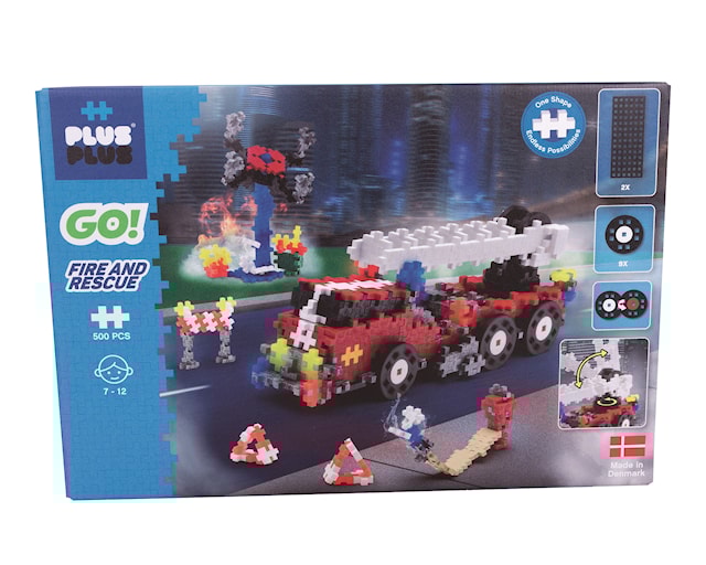 Produktbilde 1 for Plus Plus GO! Fire and Rescue