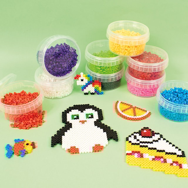 Produktbild 2 för Strykpärlor stort set till pärlplattor 10.000-pack Playbox