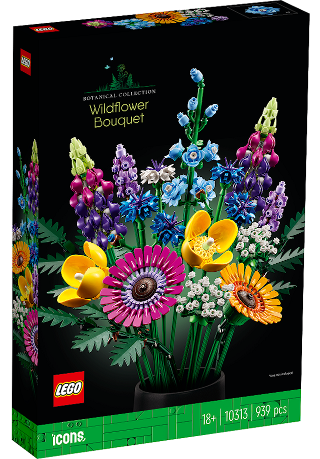 Produktbild 1 för Bukett med vilda blommor LEGO® Icons (10313)