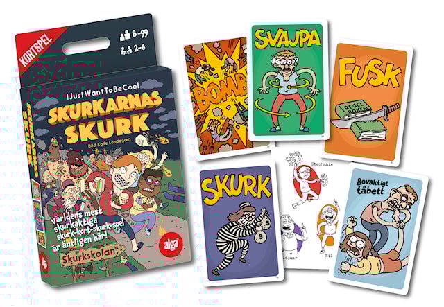 Produktbild 6 för Kortspel Skurkarnas Skurk, Alga (SE)