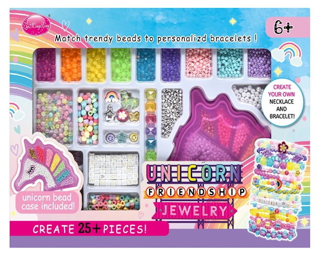 Produktbild 1 för Pärlbox Enhörning Skapa Dina Egna Smycken