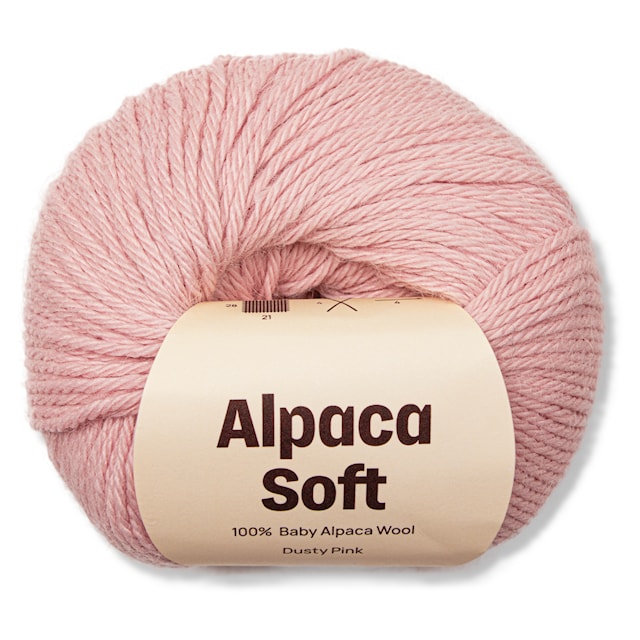 Alpacka Soft 50g Dusty Pink A255 Adlibris