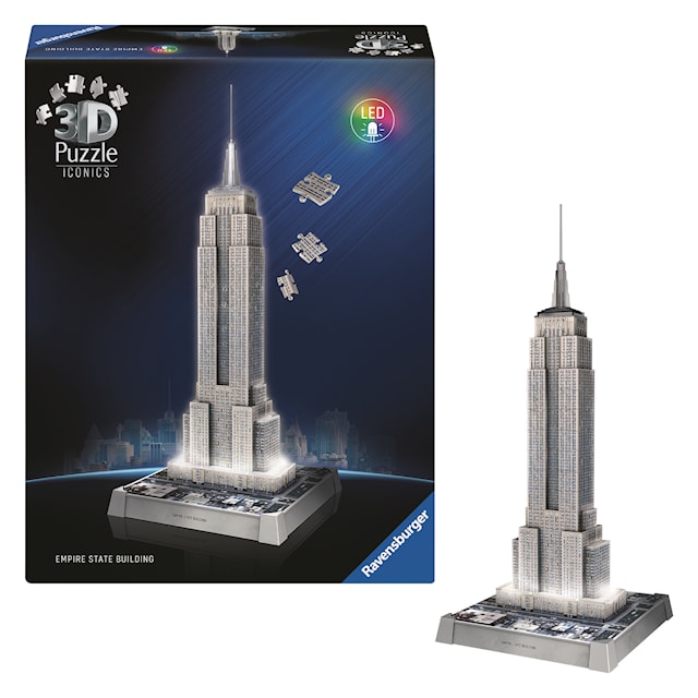 Produktbilde 2 for Iconic Empire State Building med lys 216p Ravensburger