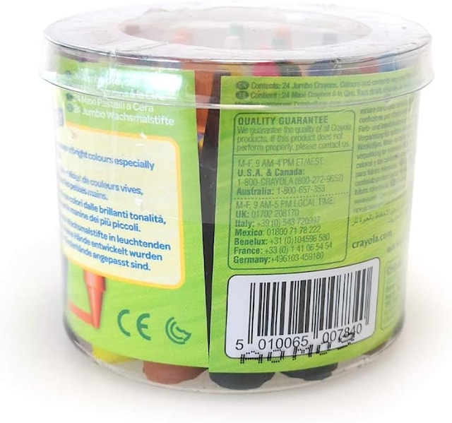 Produktbild 3 för Vaxkrita Barn Från 1 år 24-pack Crayola