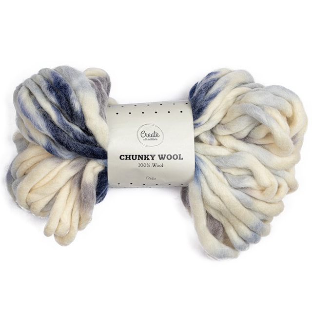 Produktbild 1 för Chunky Wool Print Garn 200g Oslo C14 7Adlibris