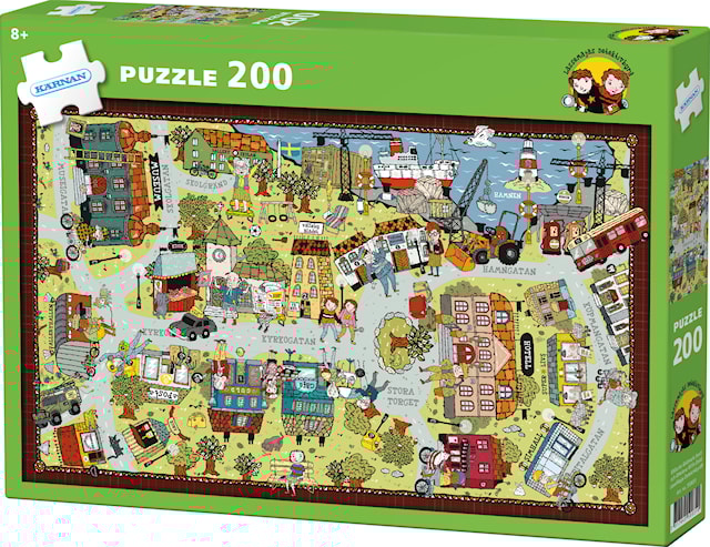 Tuotekuva 1 - Lassemaja Valleby Puzzle 200 kpl Core