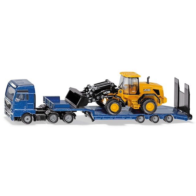 Man Lastbil Med Jcb Lastare 1:87, Siku