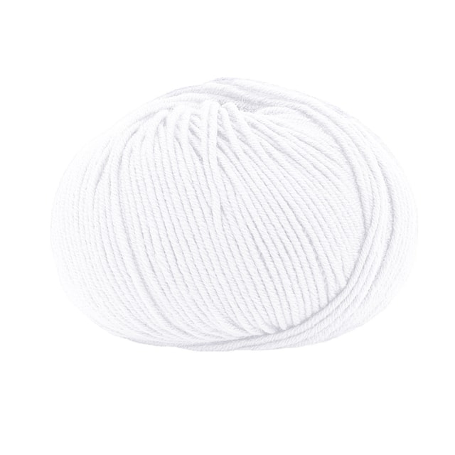 Super Soft Merino 50 g Bianco 10001 Lana Gatto