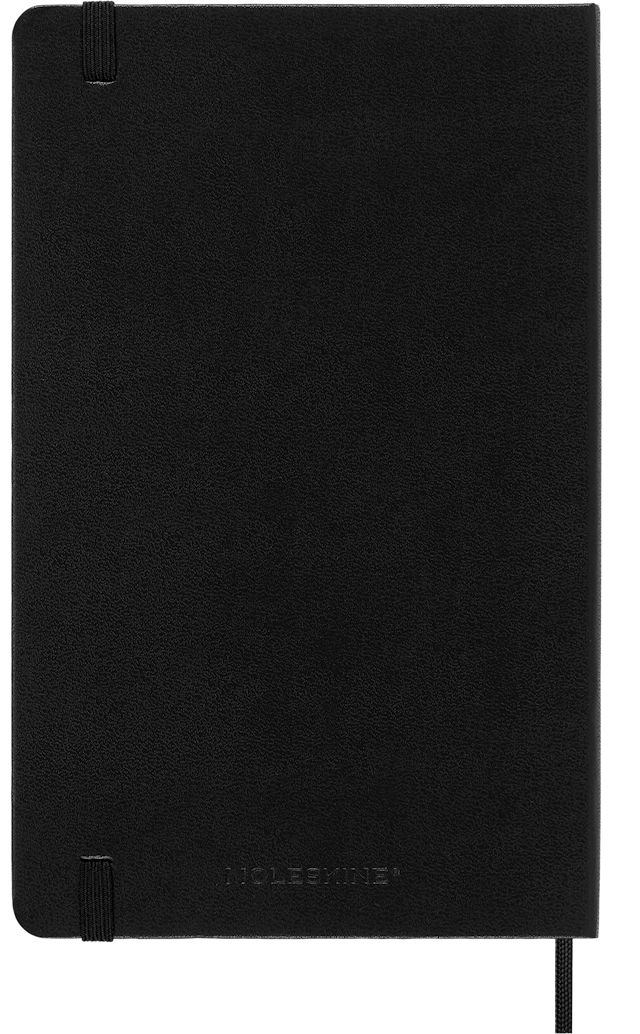 Produktbilde 6 for Kalender 18M 25/26 Classic Hard Daily Large Svart Moleskine