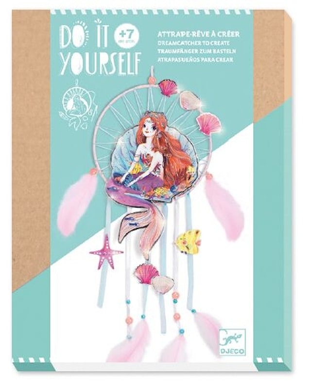 Produktbild 1 för Do It Yourself - Drömfångare Sjöjungfru, Djeco