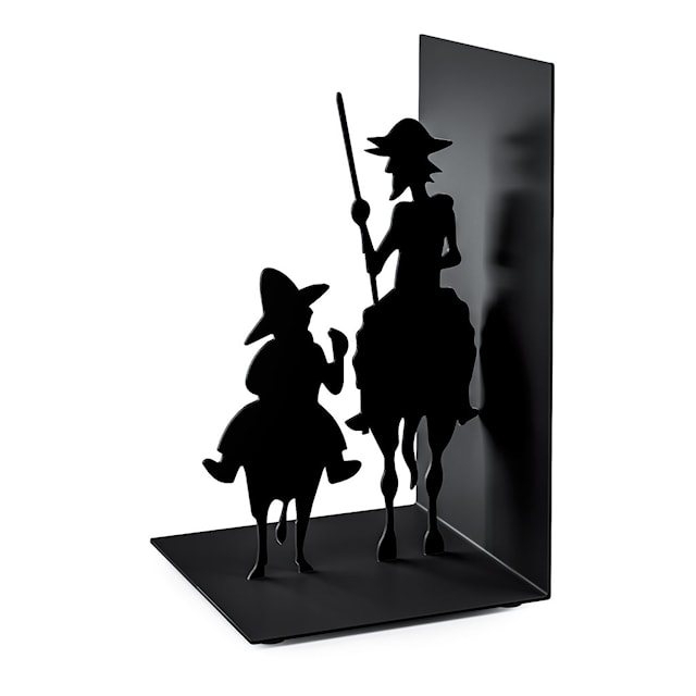 Tuotekuva 1 - Bookend Don Quijote Black Metal Balvi