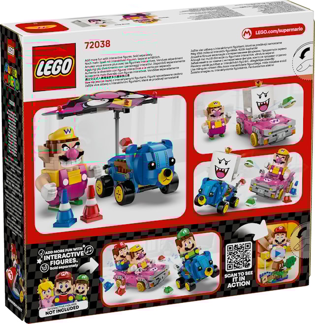 Produktbilde 4 for Mario Kart™ – Wario og King Boo LEGO® Super Mario (72038)