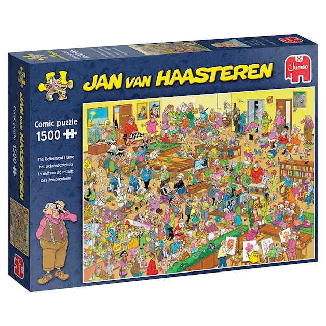 Tuotekuva 4 - Jan Van Haasteren Senior Home Pussel 1500 bitar, Jumbo