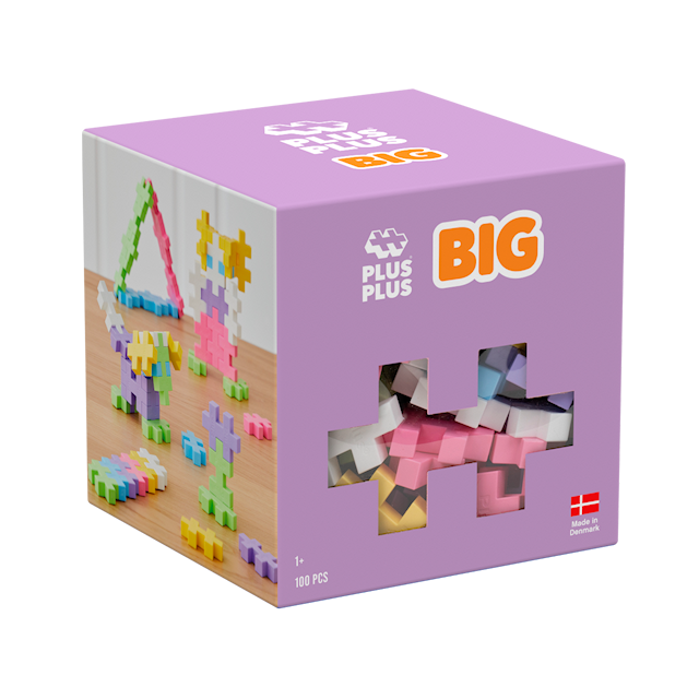Produktbild 1 för BIG Pastell Mix / 100 pcs Plus-Plus