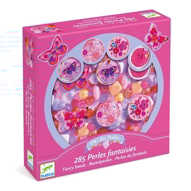 Produktbilde 2 for Perlesett Sommerfugler 285-pakning Djeco