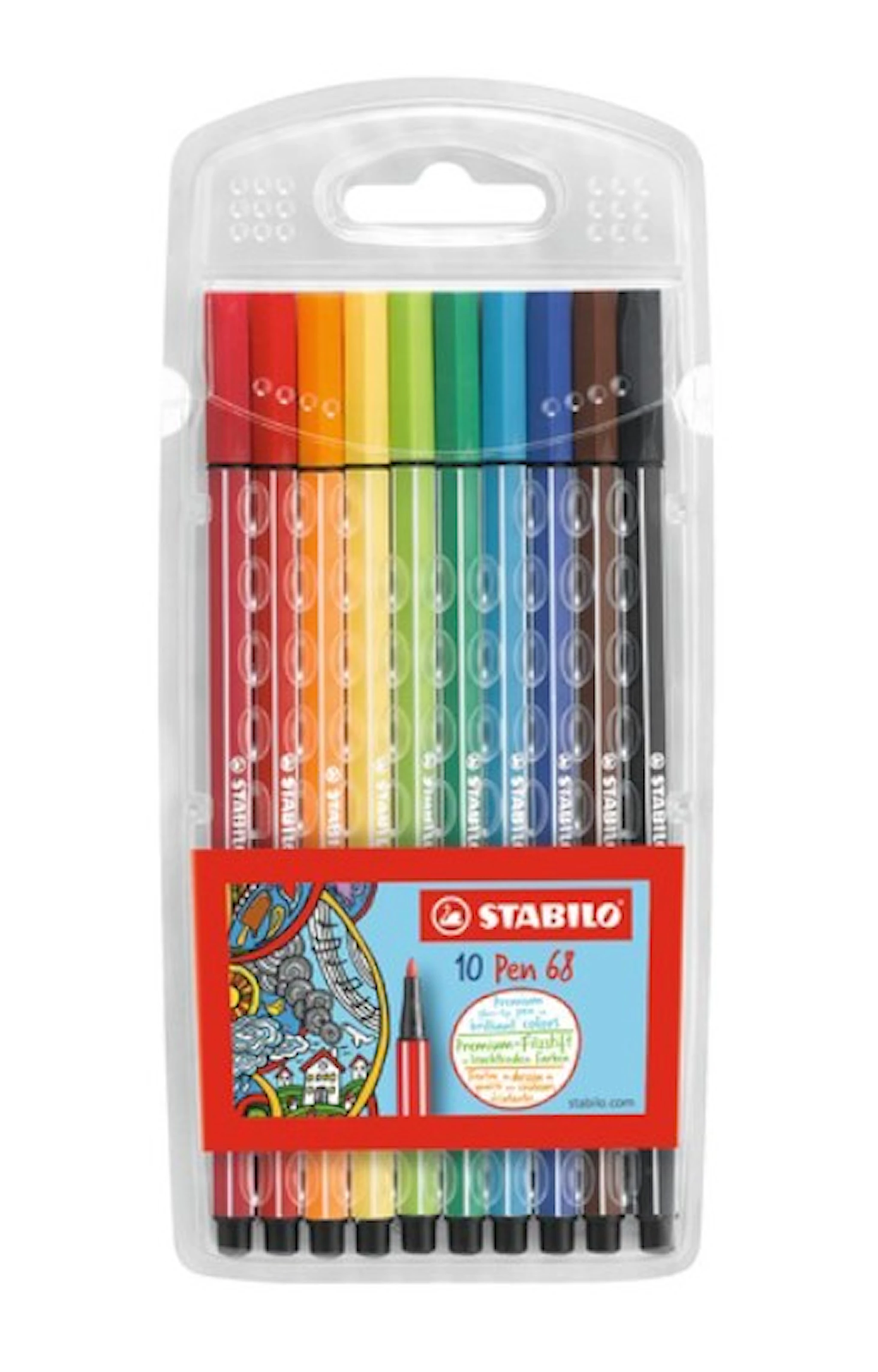 Produktbilde for Fineliner Pen 68 (10) Stabilo