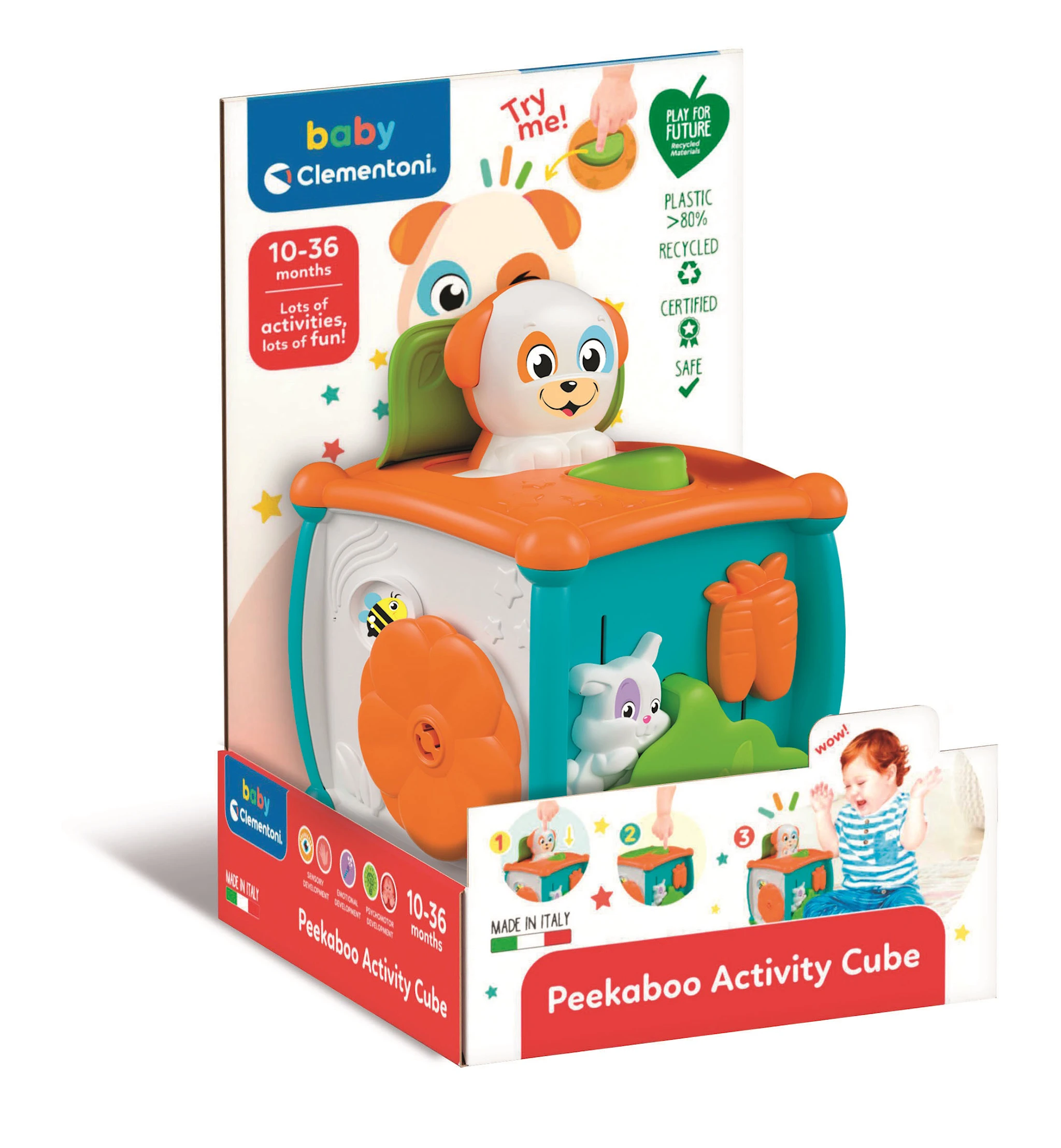 Produktbilde for Titt-tei aktivitetskube Clementoni