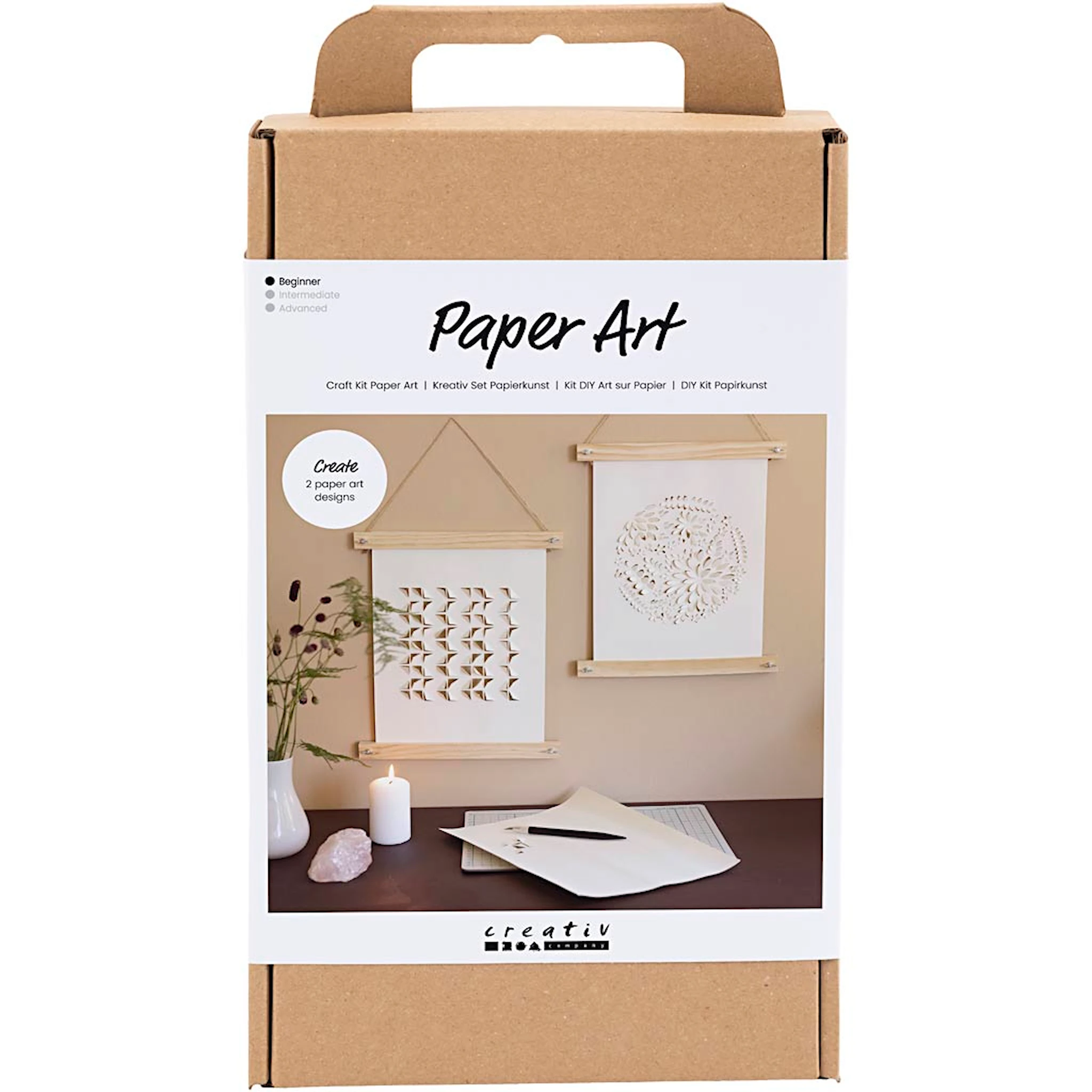 Produktbild för DIY Kit Papperskonst för upphängängning Creativ Company