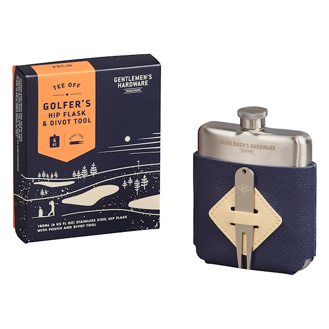 Tuotekuva 1 - Gentlemen's Hardware Golfer's Hip Flask & Divot Tool Set
