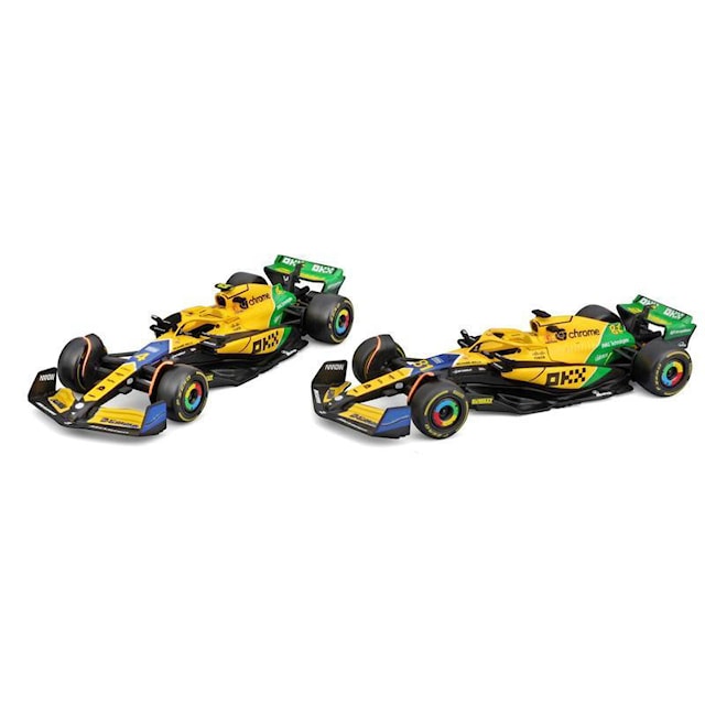 Produktbild 2 för BBurago 1:43 McLaren MCL38 2024 – Lando Norris (Senna Livery)
