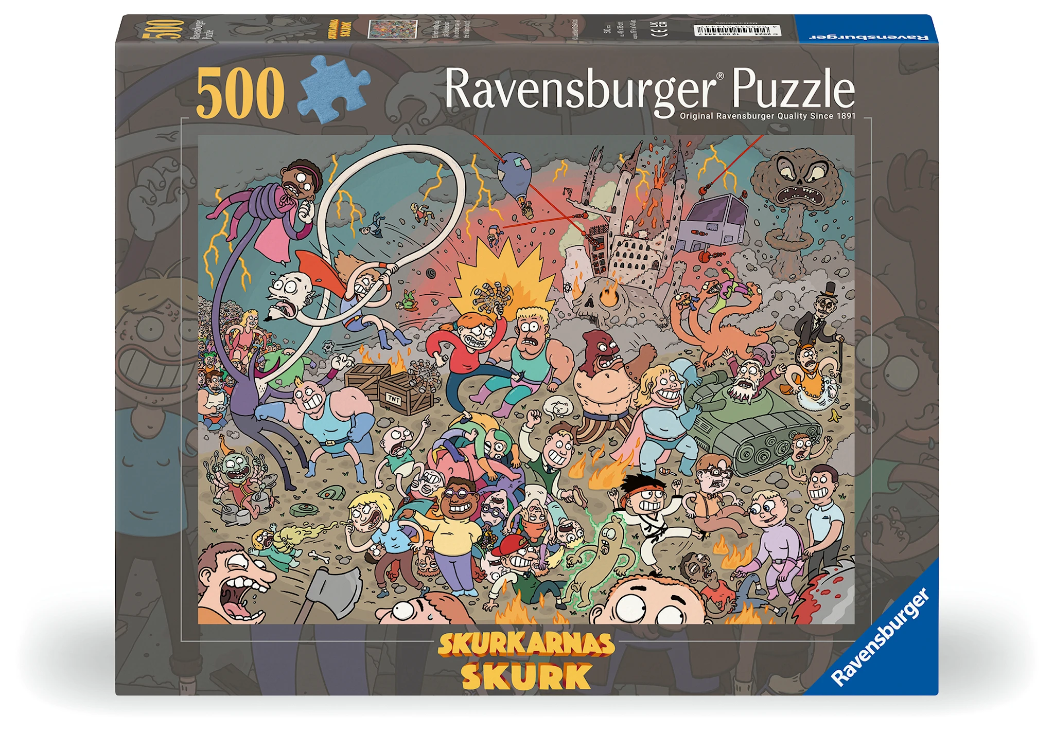 Produktbilde for Skurkarnas Skurk  Pussel 500 bitar, Ravensburger