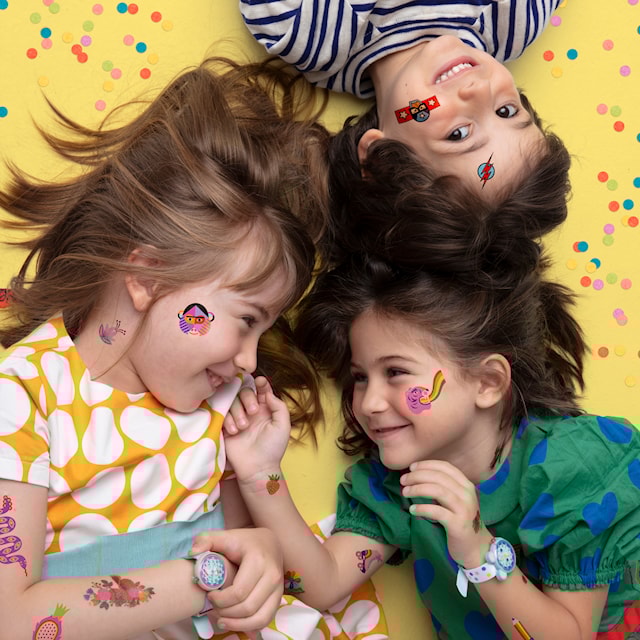 Produktbild 2 för Tatueringar Regnbåge 50-pack Djeco