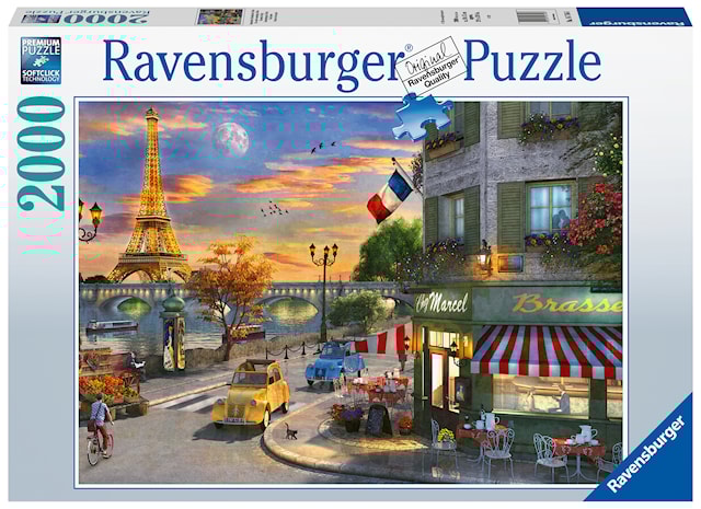 Tuotekuva 1 - Paris Sunset Palapelit 2000 palaa Ravensburger