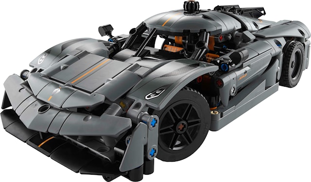 Produktbild 2 för Koenigsegg Jesko Absolut grå hyperbil LEGO® Technic (42173)